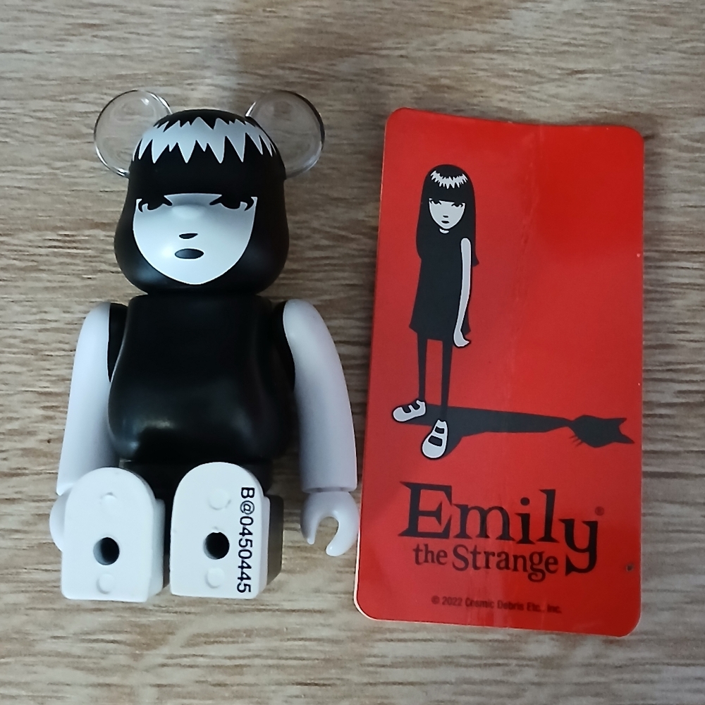 Emily the Strange Bearbrick Figure